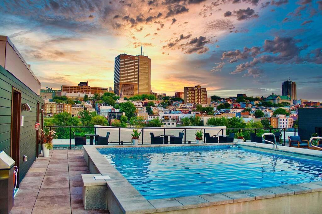 Condo 2 Ch - 500M Vieux-Quebec & Gym Luaran gambar