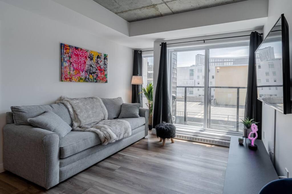 Condo 2 Ch - 500M Vieux-Quebec & Gym Luaran gambar