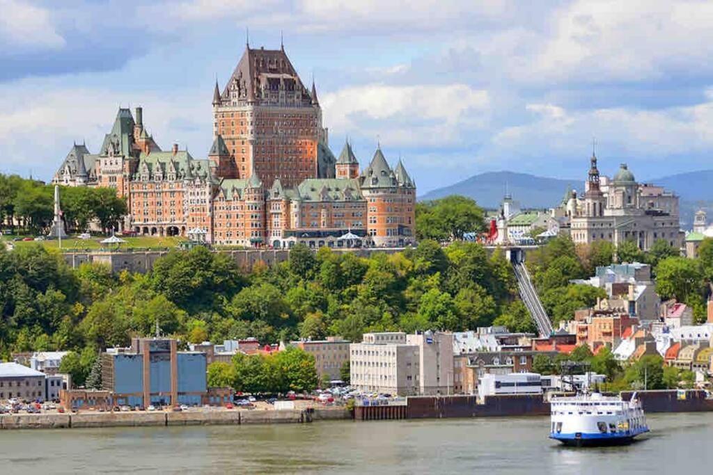 Condo 2 Ch - 500M Vieux-Quebec & Gym Luaran gambar