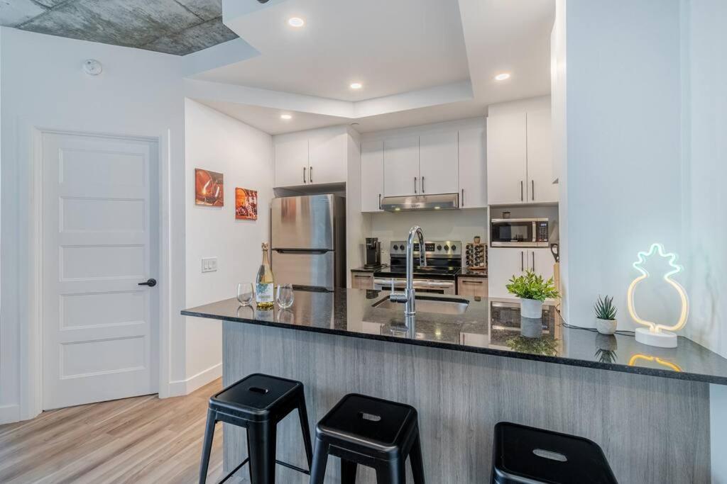 Condo 2 Ch - 500M Vieux-Quebec & Gym Luaran gambar