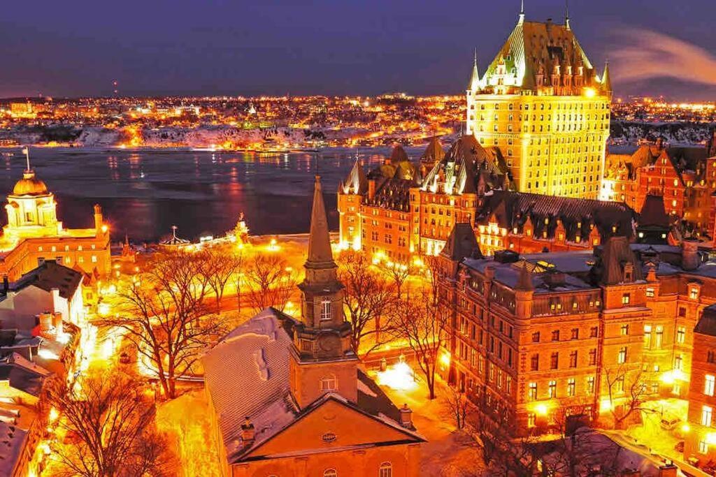Condo 2 Ch - 500M Vieux-Quebec & Gym Luaran gambar